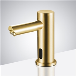 Hostelry Solo Commercial Automatic Brushed Gold Touchless Sensor Faucet