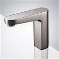 Touchless Basin Automatic Commercial Brushed Nickel Sensor Faucet