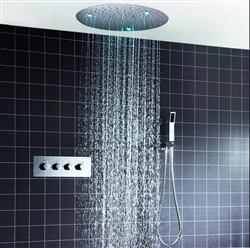 20'' Round Urtain LED Light Ceiling  Shower