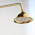 8 Inch Round Gold ,Rose Gold,Chrome, Brown Bathroom Solid Brass Copper Rain Shower Head