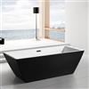 Sedona Freestanding 71" Square Bathroom Tub