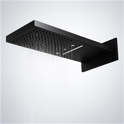 BathSelect AquaAurora™ Glow – Matte Black LED