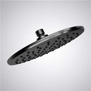 For Luxury Suite BathSelect Dark Oil Rubbed Bronze/Matte Black Rainfall Shower Head