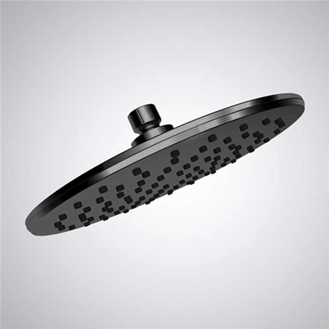 For Luxury Suite BathSelect Dark Oil Rubbed Bronze/Matte Black Rainfall Shower Head