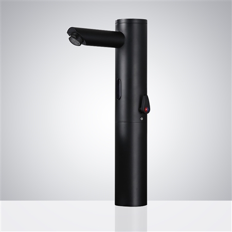 Hostelry BathSelect Matte Black Commercial Bathroom Sensor Faucet