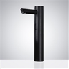 Hostelry BathSelect Tall Matte Black Contemporary Commercial Deck Mount Sensor Faucet
