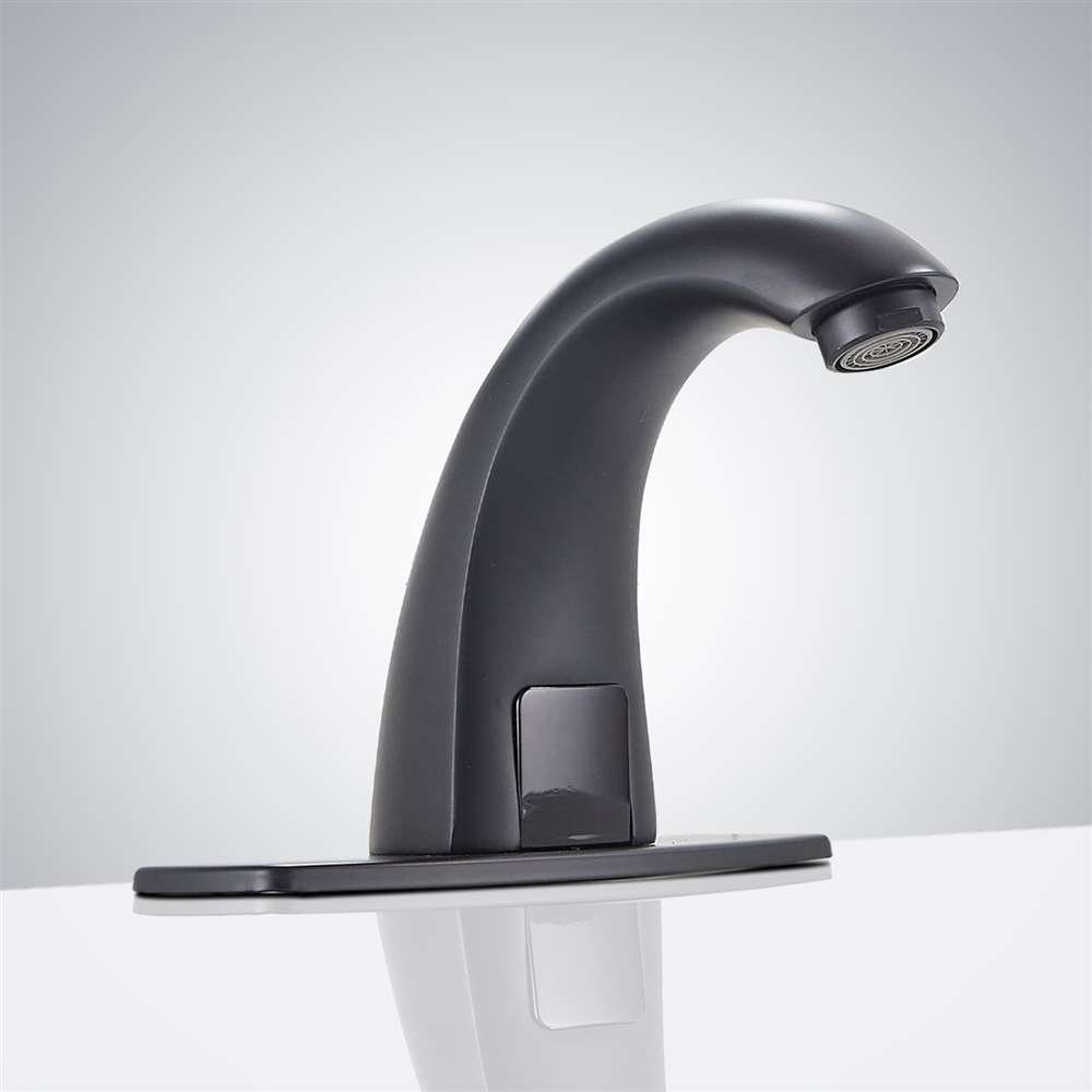 Buy BathSelect Touchless Commercial Automatic Sensor Faucet Matte Black At  BathSelect. Lowest Price Guaranteed