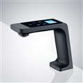 Sierra Digital Touch Commercial Motion Sensor Faucet in Matte Black