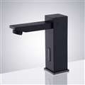 BathSelect Commercial Hands Free Touchless Automatic Motion Matte Black Sensor Faucet.