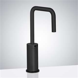 Bavaria Matte Black Inverted-U Automatic Commercial Sensor Faucet