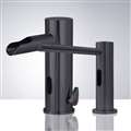 Denver Matte Black Commercial Sensor Faucet & Sensor Soap Dispenser