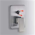 2 Way Brushed Nickel  Control Valve Mixer Shower