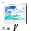 Valence 10.6 inch Waterproof Mirror Glass Bathroom USB TV (with base stand)