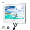 Valence 10.6 inch Waterproof Mirror Glass Bathroom USB TV (with bracket or backbox)