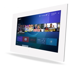 Cholet 27" Bathroom Waterproof Internet Android Full HD LED TV (White)