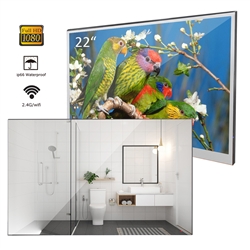 Sénart 22" Magic Mirror Waterproof Android 7.1 Wall Mounted Smart LED TV