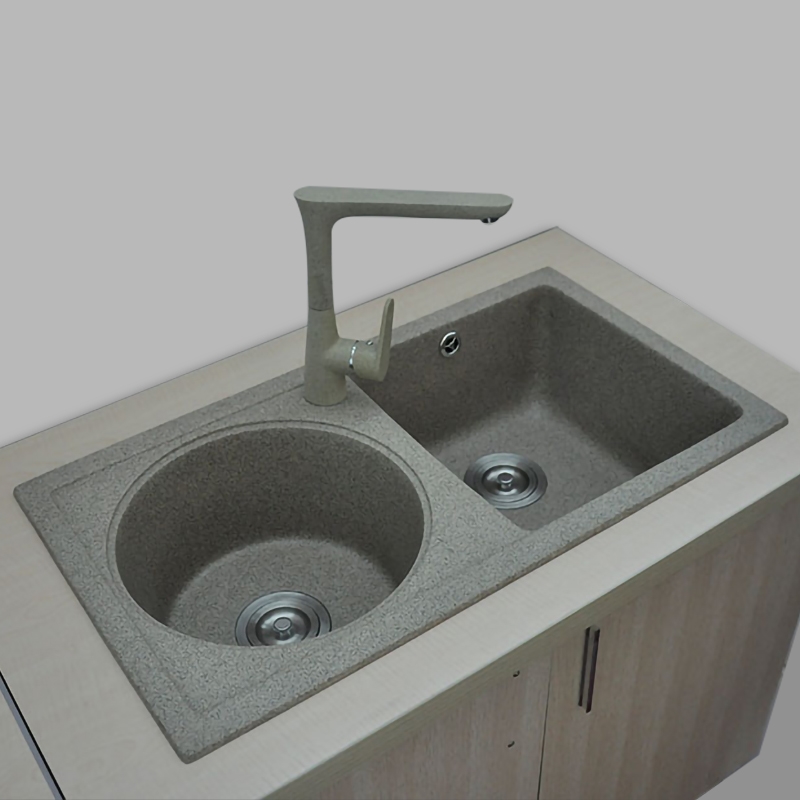Melun Japanese Style White Stone Kitchen Sink