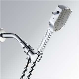 Comb Hand Shower ABS Plating High-End Oxygenics Ultra-thin High Pressure Water-Saving Shower Head