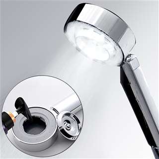 Double Sided Oxygenics Multi-Function High Pressure Handheld Shower Head