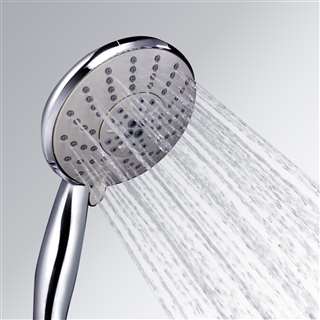 7 Function Oxygenics High Pressure Water Saving Bathroom Rainfall Shower Head