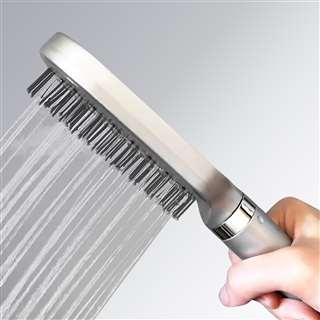 Oxygenics Comb Shower Head High Pressure ABS Plastic Clean Hair Brush for Bathroom