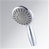 Oxygenics ABS Plating 5 Function Water Saving Powerful Large Water Output Shower Head