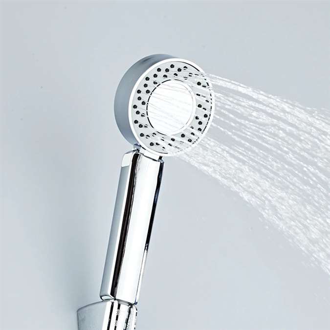 6 Functions ABS Hand Held Water Saving Pressurize Shower Head