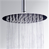 Oxygenics 20cm Stainless Steel Round Overhead Ultra-Thin High Pressure Shower Head