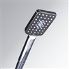 ABS Material Water Saving Chrome Finish Oxygenics Shower Head