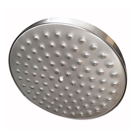 Ceiling Mounted Round Single Head Brushed Nickel Rainfall Bathroom Shower Head