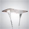Matte Black Wall-Mounted 10-inch Rainfall Shower Head – BathSelect BS10563