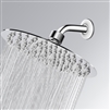 Ultra-Thin 8-inches Stainless Steel High Pressure Round Chrome Finish High Flow Large Bathroom Shower Head