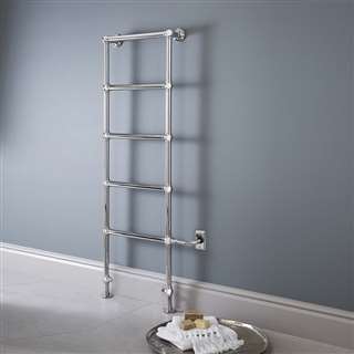 BathSelect Stainless Steel Electric Bar Towel Warmer In Chrome Finish