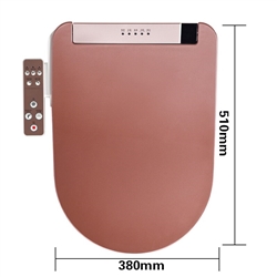 BathSelect High Quality Intelligent Smart Toilet Seat Cover In Rose Gold