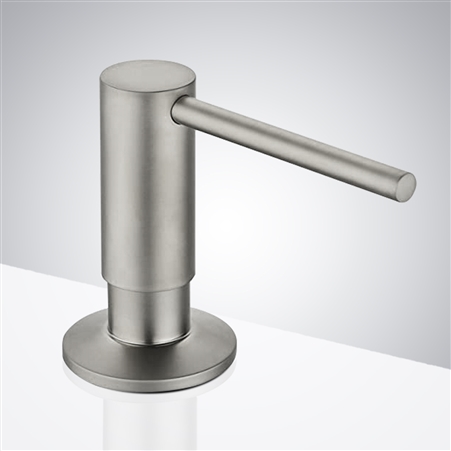 Buy Florence Commercial Manual Liquid Soap Dispenser in Brushed Nickel Finish