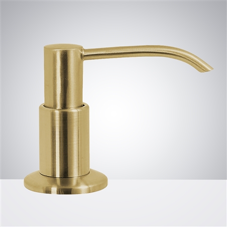 Buy Rio Stainless Steel Brushed Gold Commercial Liquid Soap Dispenser