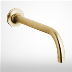 Annapolis Hospitality  Wall Mount Commercial Sensor Faucet Brushed Gold Finish