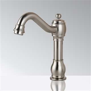 BathSelect Commercial Brushed Nickel Automatic Touchless Sensor Faucet