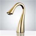 Bathselect Deck Mount Commercial Gold Touch-less Sensor Faucet