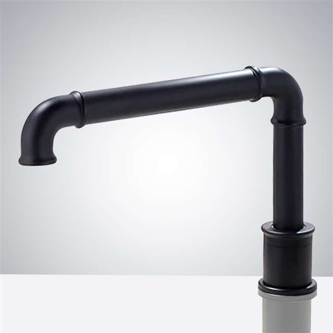 BathSelect Venice Black Automatic Touchless Sensor Faucet