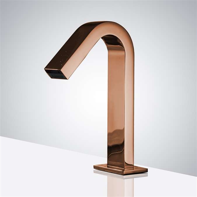 Valence Deck Mount Commercial Rose Gold Automatic Sensor Faucet