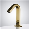 Hotel Valence Deck Mount Commercial Polished Gold Automatic Sensor Faucet