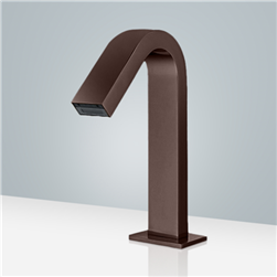 For Luxury Suite Bavaria Deck Mount Commercial Light Oil Rubbed Bronze Automatic Sensor Faucet