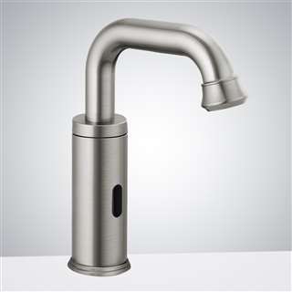 St. Gallen Brushed Nickel Infrared Automatic Electronic Commercial Faucet