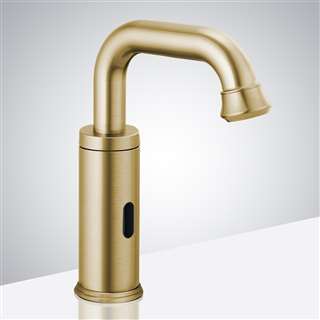 Marsala Commercial Brushed Gold Touchless Automatic Sensor Faucet