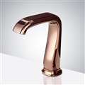 BathSelect Rose Gold Commercial Automatic Touchless Sensor Faucet