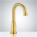 Bathselect Commercial Gold Automatic Touchless Sensor Faucet