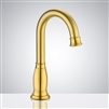Bathselect Hotel Commercial Gold Automatic Touchless Sensor Faucet