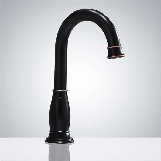 Bathselect Commercial Matte Black Automatic Touchless Sensor Faucet
