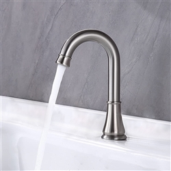 Bathselect Aversa Hotel  Brushed Nickel Commercial Automatic Touchless Sensor Faucet